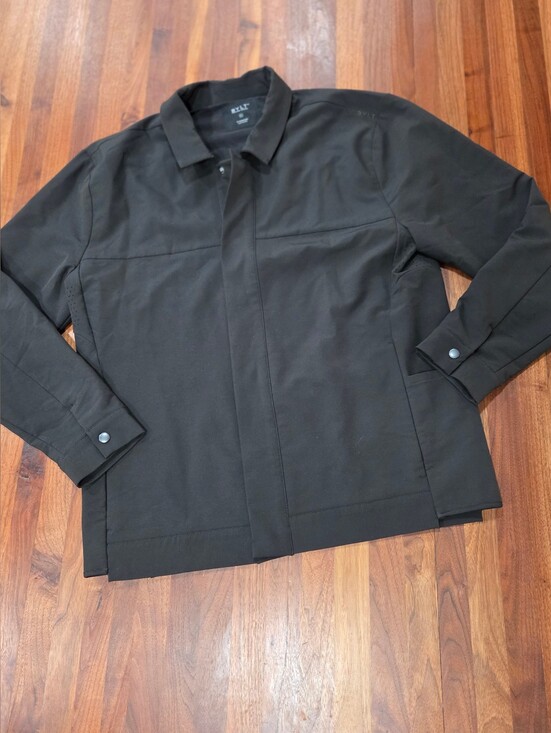 Other - Bylt Premium Basics District Jacket Snap Front Underarm Vent Size XL
